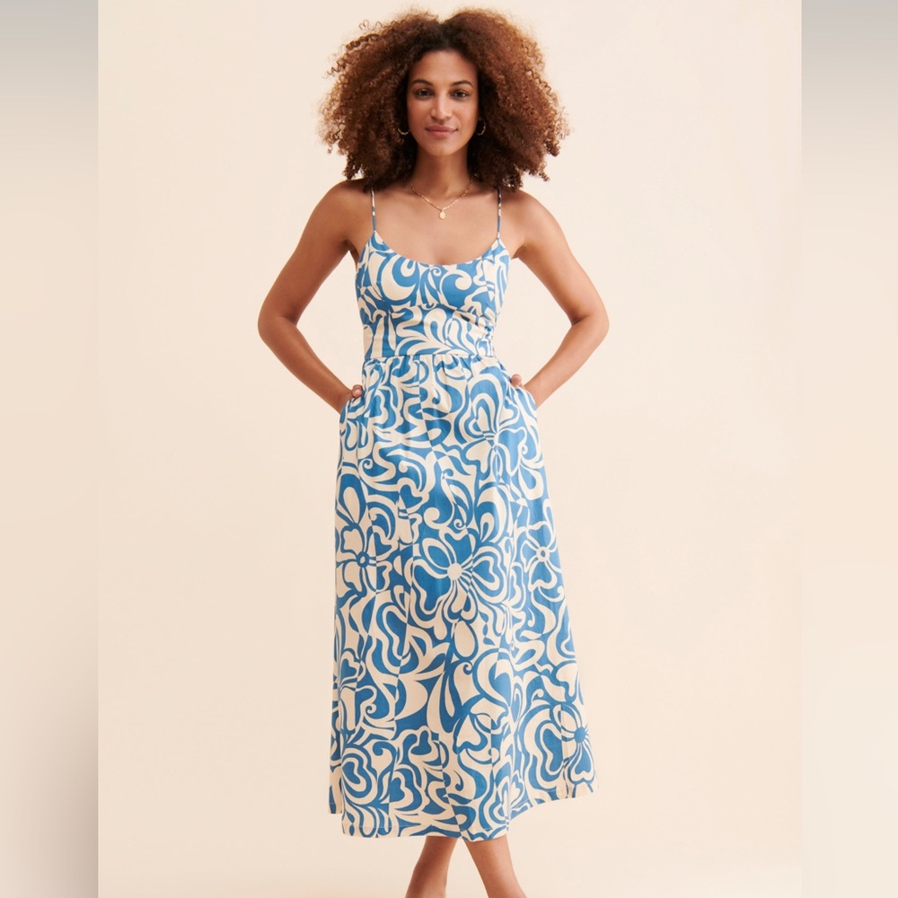 Lost + Wander Milo’s Cove Midi Dress